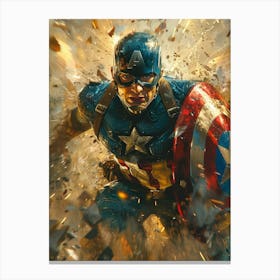 Captain America 01 Canvas Print