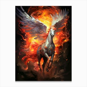 Fire Horse 1 Canvas Print