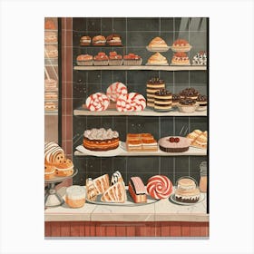 Pastry Shop Window Canvas Print
