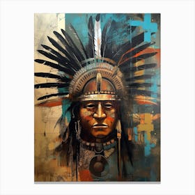 Navigating the Essence of Natives Canvas Print