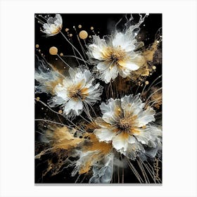 Vibrant Flowers Canvas Print