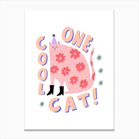 Cool Cat Canvas Print