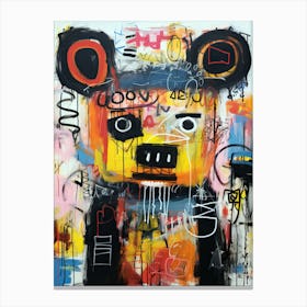 Street bear 21 Canvas Print