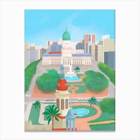 Buenos Aires Canvas Print