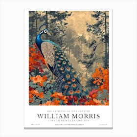 William Morris Exhibitions Birds Series 64 Canvas Print