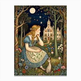 Alice In Wonderland 2 Canvas Print