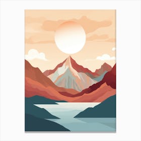 Mountain Landscape 7 Canvas Print