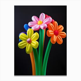 Bright Inflatable Flowers Everlasting Flower 2 Canvas Print