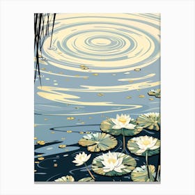 Water Lilies 18 Canvas Print