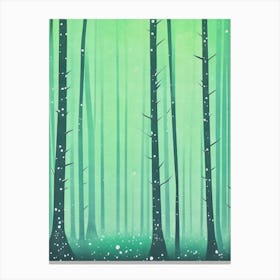 Winter Forest Canvas Print