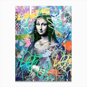 Mona Lisa 6 Canvas Print