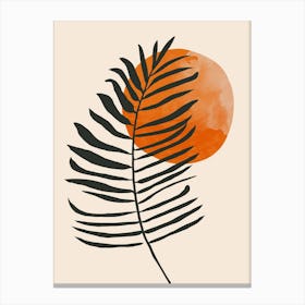 Minimal Plant Canvas Print