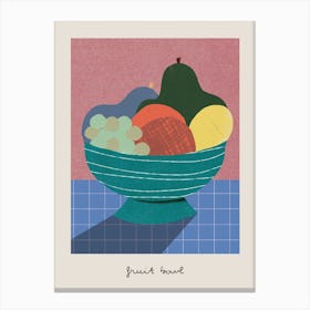 The Fruit Bowl Canvas Print