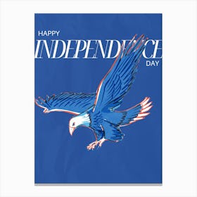 Happy Independence Day Canvas Print