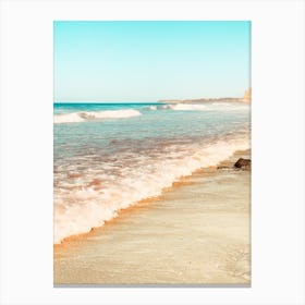 Retro Vibes And Waves Canvas Print