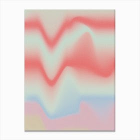 Pink Wave Canvas Print