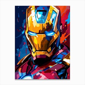 Iron Man Painting 1 Canvas Print