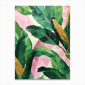 Tropical Leaves 21 Canvas Print