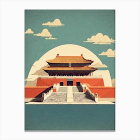 Forbidden City Canvas Print