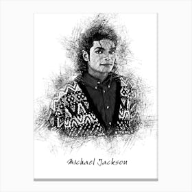 Michael Jackson 1 Canvas Print
