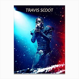 Travis Scott 51 Canvas Print