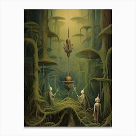 Mossy Mystique Canvas Print