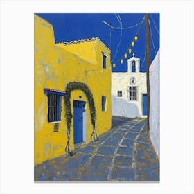 Yellow Street Canvas Print