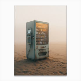 Vending Machine Canvas Print