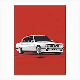 Bmw E30 Canvas Print