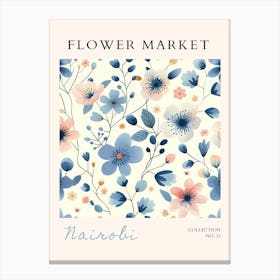 Flower Market 43 Canvas Print