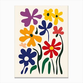 Flowers By Jean Paul Gauguin Canvas Print