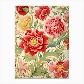 Floral Wallpaper 230 Canvas Print