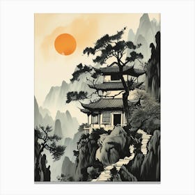 Chinese Painting 2 Canvas Print