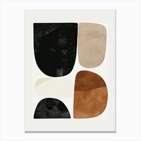 Stockholm Stone Park Bauhaus Minimalist Canvas Print