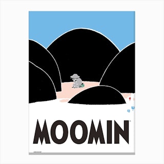 The Moomin Colour Collection Snufkin Cover Canvas Print