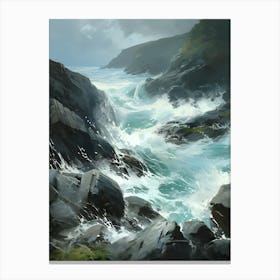 Stormy Seas Canvas Print