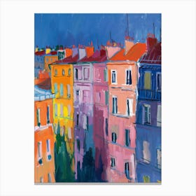 Paris Skyline Canvas Print