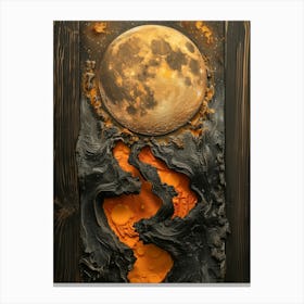 Lava Moon Canvas Print