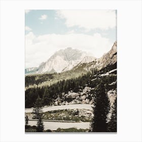 Mountainous Road Canvas Print