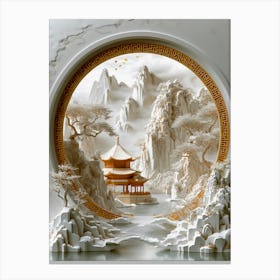 Chinese Landscape Canvas Print