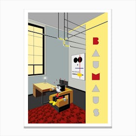 Baumaus Poster Canvas Print