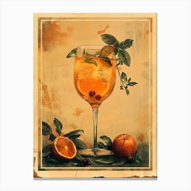 Aperol Spritz Art Print 279 Canvas Print