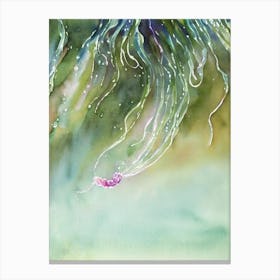 Siphonophore II Storybook Watercolour Canvas Print