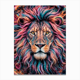 Lion abstract Canvas Print