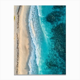 Aerial View Of A Beach 56 Canvas Print