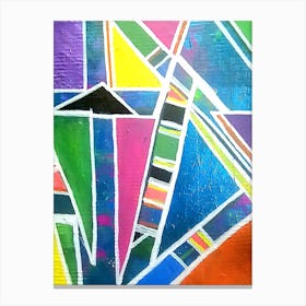 Abstract Painting Canvas Print