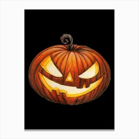 Halloween Pumpkin 2 Canvas Print