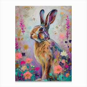 Belgian Hare Painting 1 Canvas Print