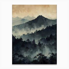 Asian Landscape Painting 44 Canvas Print