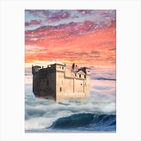 Surreal Castle Canvas Print